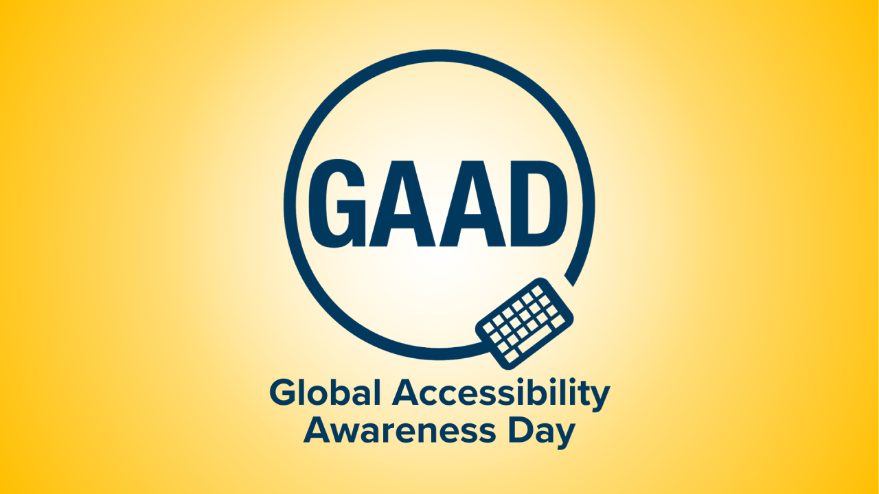Global Accessibility Awareness Day graphic