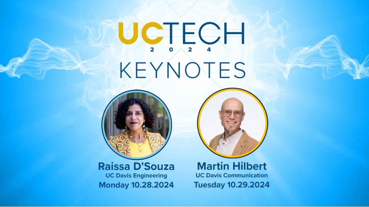 UC Tech 2024 Keynote speakers graphic