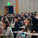 Students in California Hall, January 2019